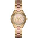 Michael Kors Ladies Mini Parker Rose Gold Watch - MK3650